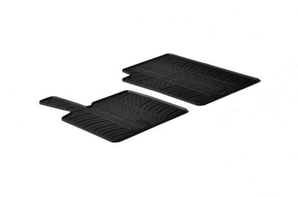 Gummi-FußMatten Smart Fortwo 2007-2014 Gledring Passgenau Auto Set-image