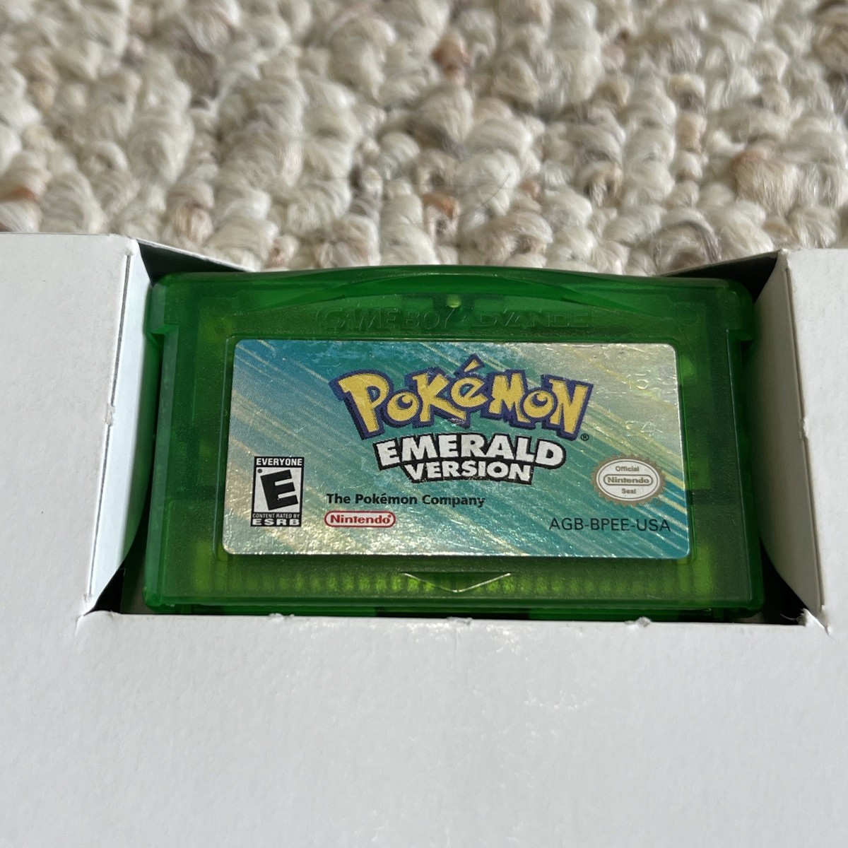 Pokemon Emerald (Game Boy Advance, 2005) Authentic CIB Complete w
