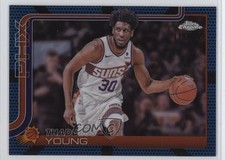 2025-26 Topps Chrome Blue Basketball Refractor 115/150 Thaddeus Young #135 0w8