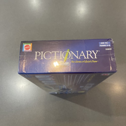 Pictionary Board Game 2006 Mattel Games Factory Sealed Brand New Free Fast Post - Picture 5 of 6