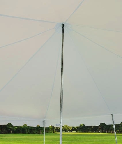 Weekender Pole Tent 20x20 Yellow Canopy Event Wedding Party Backyard Gazebo