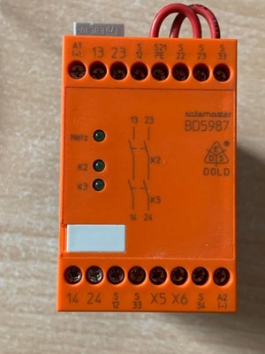 DOLD Safemaster, BD5987.02/001, Art.-Nr.: 0040954, Not-Aus-Modul, GEBRAUCHT