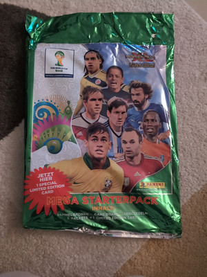 Panini Adrenalyn XL WM 2014 Brasilien Mega Starterpack Trading Card Game Limited