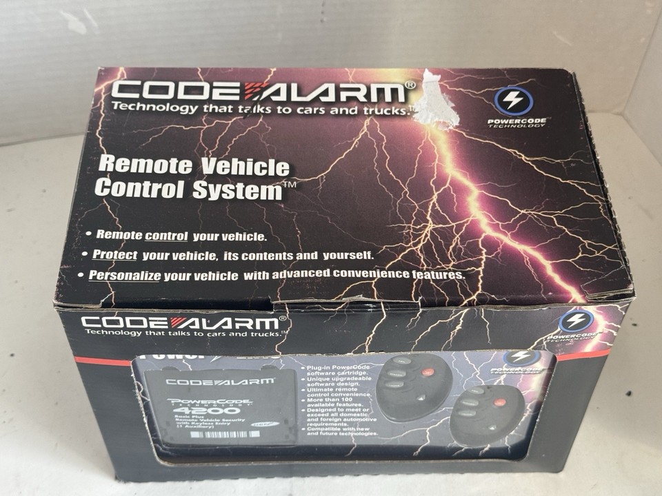 Code Alarm Remote Security Keyless Entry System Car Alarm PC 4200 | eBay
