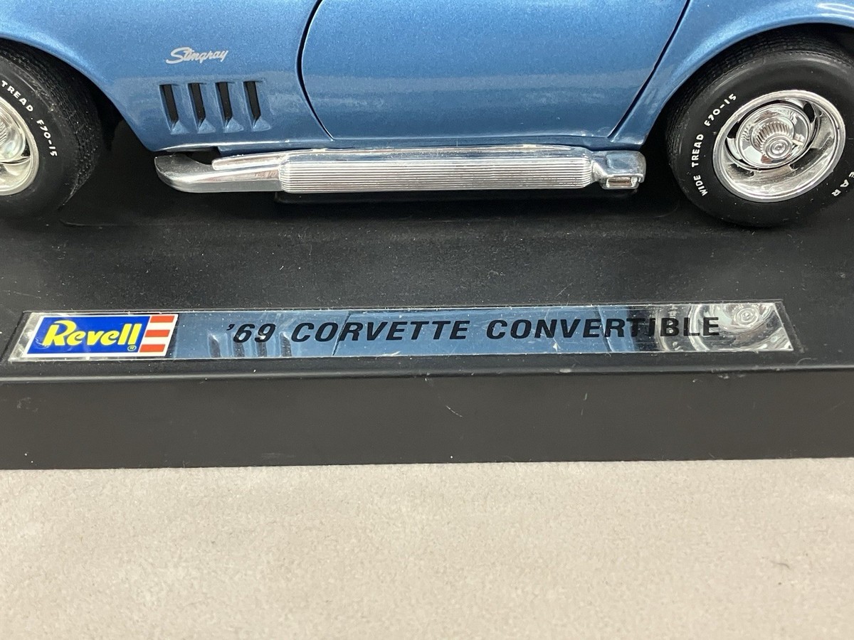Revell ‘69 Corvette 427 Coupe プラモデル　希少 Vintage Revell 1969 Corvette 427 Coupe Gebaut Modell Set | eBay