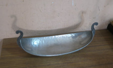 Vintage MEUM Norway Handmade Pewter Viking Longboat Drakar 3" x 9"