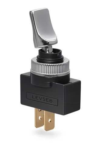 Automotive Toggle Switch 12V 20A Toggle Switch with Silver Color Handle and Nuts ON/OFF