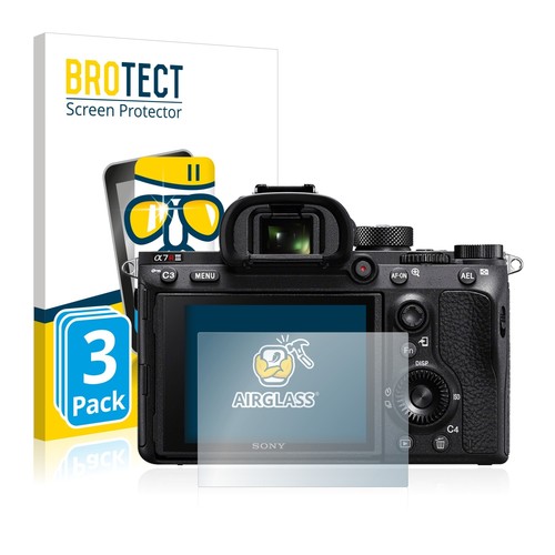 Savvies 6 Pellicole Protettive Per Sony Alpha ZV-E10 – Schermo Trasparente SU75, Anti Graffio, Applicazione Facile