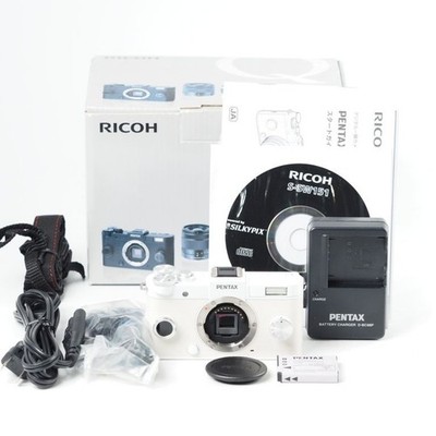 PENTAX Q-S1 Mirrorless Digital Camera Body Shutter Count 160 White