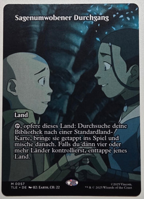Sagenumwobener Durchgang Fabled Passage - Avatar TLA TLE - Borderless