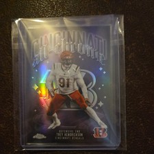 2025 Topps Chrome Trey Hendrickson #ACT-16 All Chrome Refractor Bengals