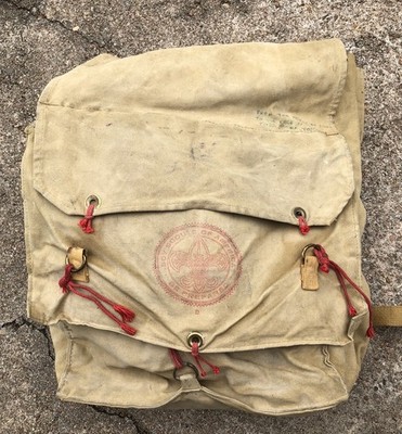 Vintage Boy Scouts America National Council Backpack 574 Yucca Pack
