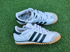 Adidas Rom scarpe da ginnastica uomo retrò 2003 in pelle, taglia 6 UK #020479