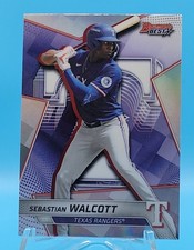 2025 Topps Bowman's Best Sebastian Walcott Chrome Refractor