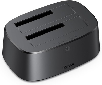 UGREEN Festplatten Dockingstation, USB 3.0 HDD Docking Station für 2,5''/3,5''