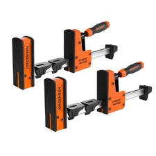JORGENSEN 2-Pack 12" Parallel Bar Clamp Heavy-Duty Cabinet Master Clamp Spreader