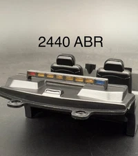 1/24 LED Ready Blue Red Amber Traffic Advisor Arrow Stick Deck Lightbar Police