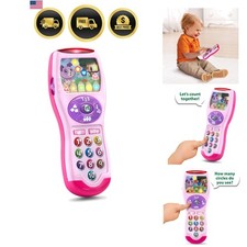 Educational Lights Remote Toy for Toddlers Learning Shapes Numbers First Words