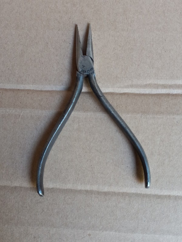 Vintage Utica Needle Nose Pliers 23-442 - 4.5" Long - USA 