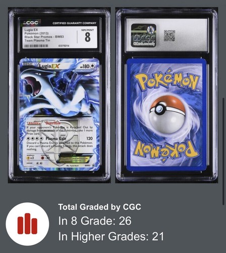 Lugia-EX graded CGC 8 for sale on eBay
