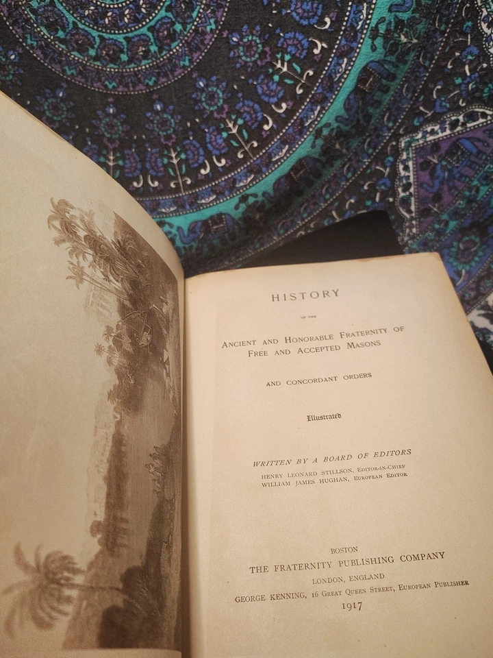 History of Freemasonry and Concordant Orders 1917 Illustrated — 第 4/4 张图片