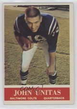 1964 Philadelphia Johnny Unitas #12 HOF 1q7
