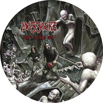 MASSACRE - Y NEVER DIE 7 PIC DISC - Vinyl Record 7PD - F600z