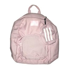 Adidas Large Pink Backpack W/Matching Sm Zipper Pouch New Never Used