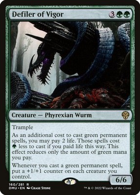 MTG Defiler of Vigor  - Dominaria United #160