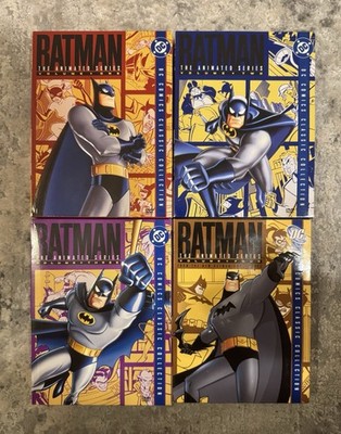 Batman: The Animated Series DVD Complete Series - Volume 1,2,3,4