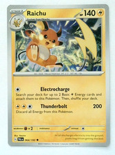 Pokémon Raichu Card 064/193 SV02: Paldea Evolved TCG