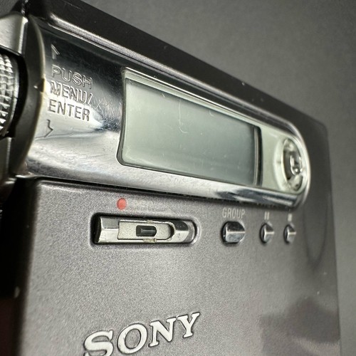 SONY MZ-N10 NET MD WALKMAN Gray Tested Working - Picture 5 of 21