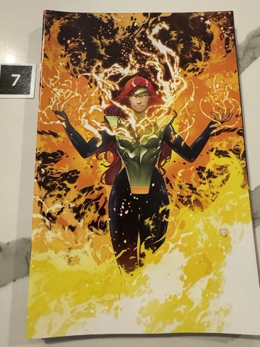 Rise of the Powers of X #5 (2024) 1:100 R.B. Silva Virgin Marvel Phoenix