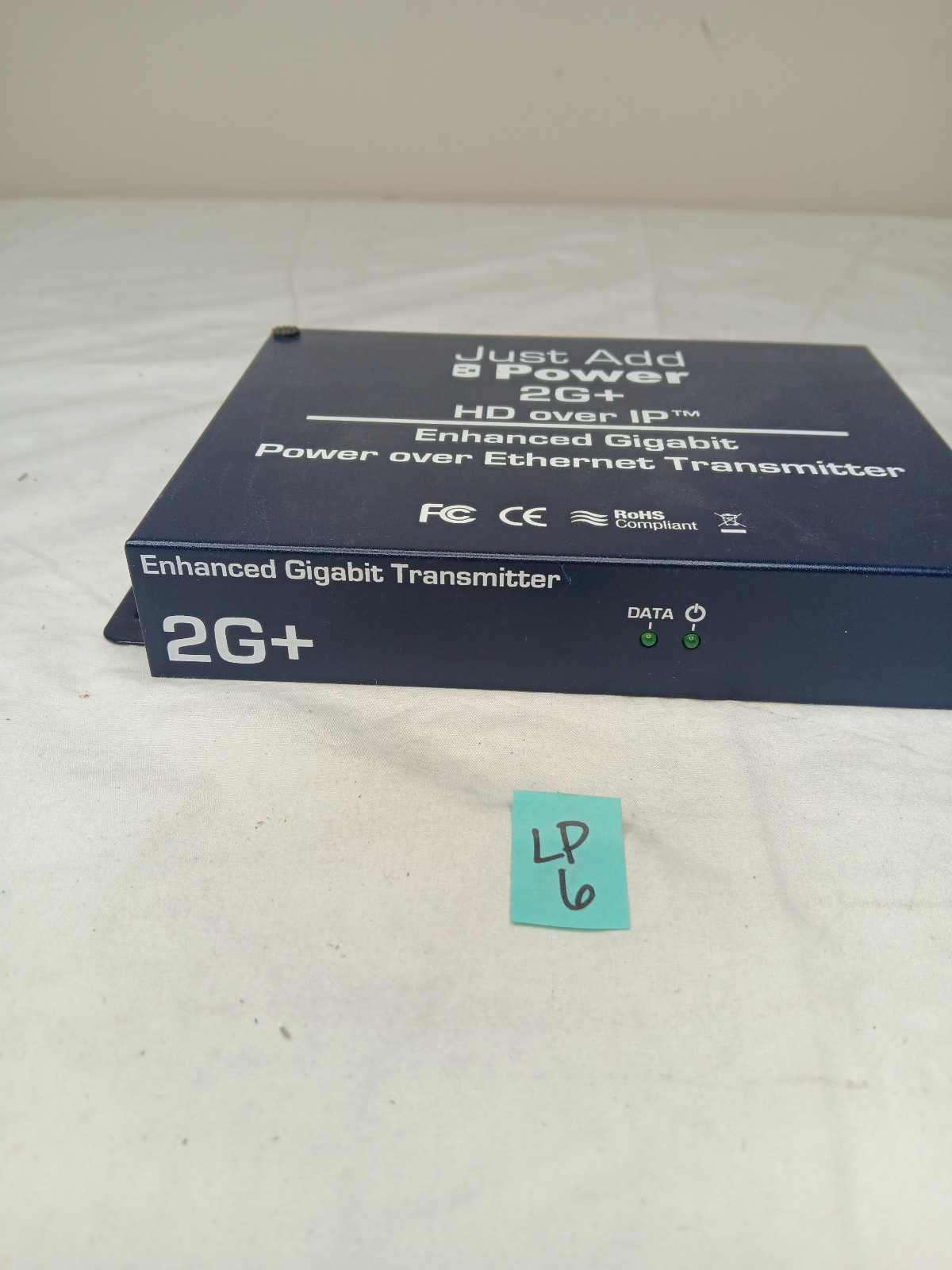 Just Add Power 2G+ HD Over IP Enhanced Gigabit Power Over Ethernet Transmitter