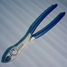 KNIPEX 8201-200B01 TwinGrip Slip Joint Pliers Steel Blue Limited Edition 200mm