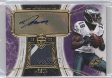 2013 Topps Supreme Relics Violet 1/10 Jeremy Maclin #SAR-JM Patch Auto 3j2