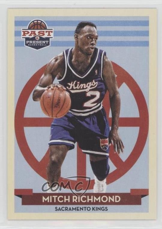 2012-13 Panini Past & Present Mitch Richmond #103 HOF g0h