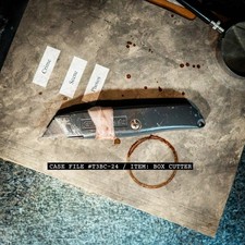 Art the Clown Terrifier 3 Box Cutter Prop Dull   Horror Movie Cosplay Replica