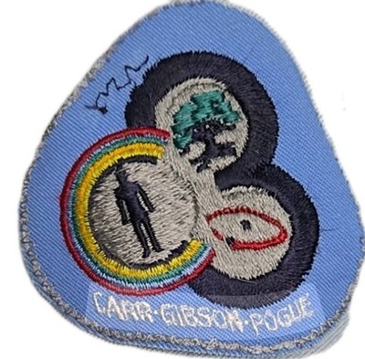 Vintage NASA SKYLAB 4, 1973 Space Mission Patch - Astronauts Carr, Gibson, Pogue
