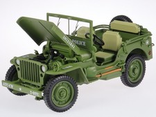 Jeep Willys 1944 US Army green diecast modelcar AD77404 T9 1:18