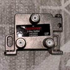 Antronix CMC2002U Universal 2 Way Splitter.