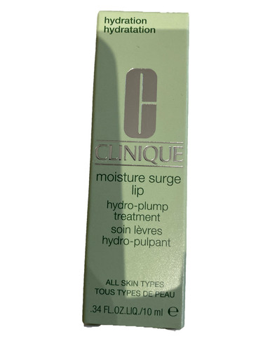CLINIQUE MOISTURE SURGE LIP HYDRO-PLUMP TREATMENT. FULL SIZE 10ML. - Picture 1 of 4