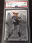 Tom Brady PSA 9 2002 SP Authentic #140 Star Status #102/1150 SP. SHORT PRINT RUN