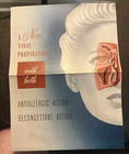 Bena-Fedrin Nasal Preparation Fold-Out Advertising Brochure Insert — photo 1