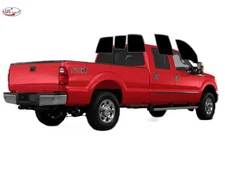 PreCut 2Ply Window Tint Film Kit For 2008-2012 Ford F-250 / F-350/F-450 Crew Cab