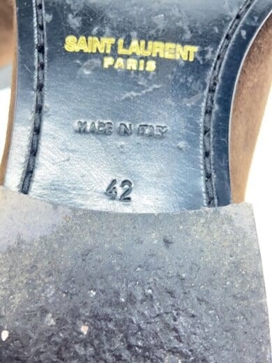 SAINT LAURENT Stivali Gore laterali 42 BRW