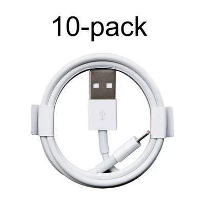 10x USB Cable Sync Charge Cord Data for iPad 3/4/Air iPod Touch 5/6/7 3ft White