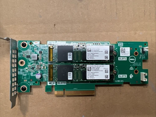 K4D64 Dell PCI M.2 Slots BOSS-S1 Storage Adapter Card Low Profile W/ 2X120GB SSD