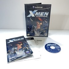 X-Men Legends Nintendo GameCube Complete CIB Black Label Original Rcpt Authentic