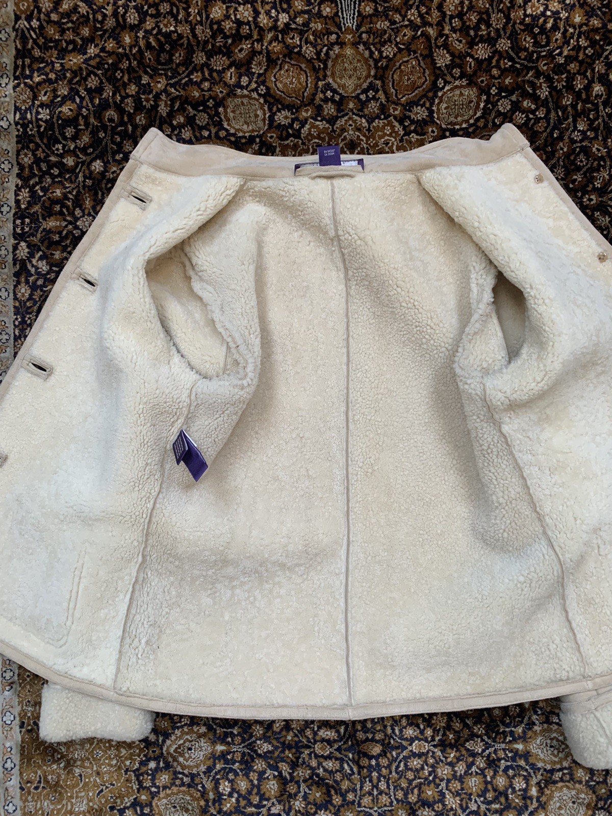 Ralph Lauren Collection Shearling Jacket Stand Co… - image 21